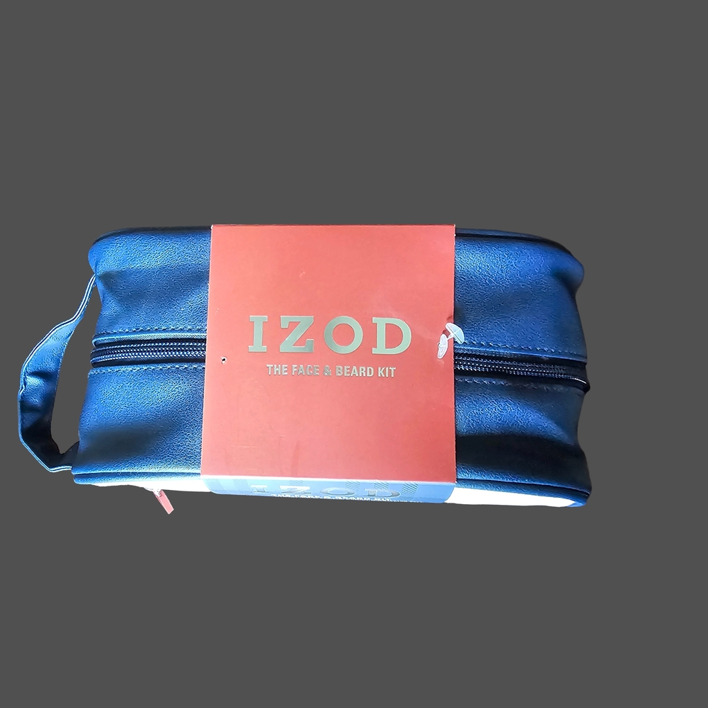 IZOD Blue and White Men's Travel Bag - Picture 4 of 8